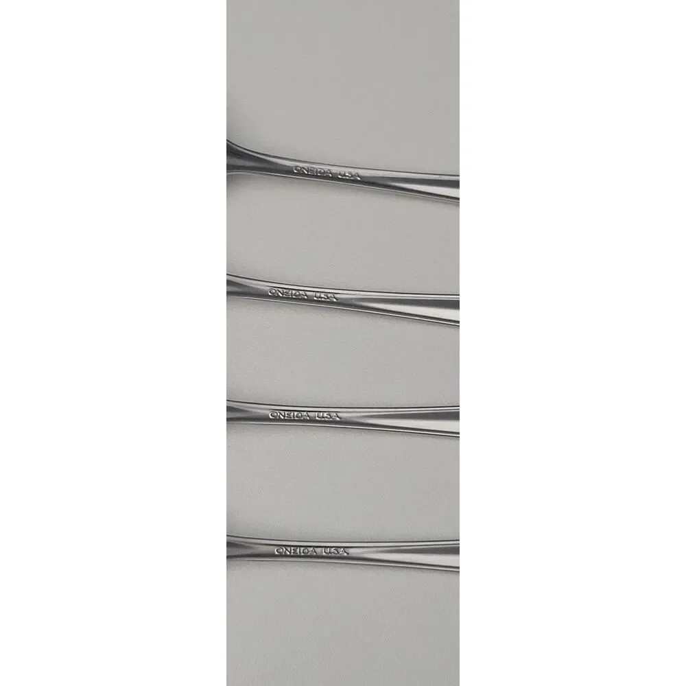 Oneida Gala Impulse Set of 4 Salad Forks Stainless USA